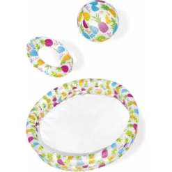 Intex 3-Ring Pool Set - Ananas