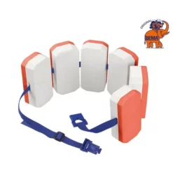 Happy People BEMA® Schwimmgürtel - 152x15x7 Cm - Orange/ Weiß