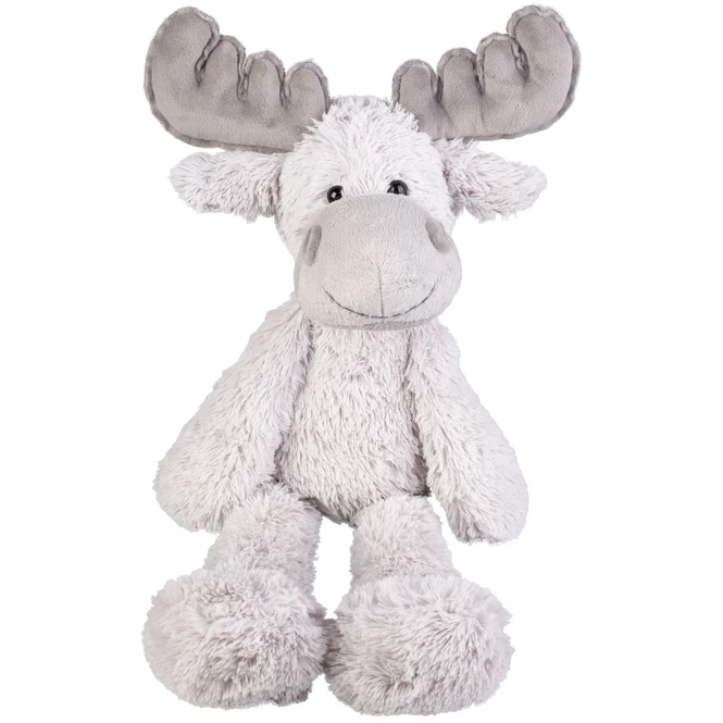 Elch - Aus Plüsch - Ca. 30 Cm - Grau 2 Elch - Aus Plüsch - Ca. 30 Cm - Grau – Bild 2