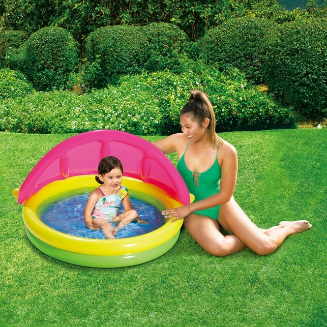 Babypool Mit Sonnenschutz 1 Babypool Mit Sonnenschutz