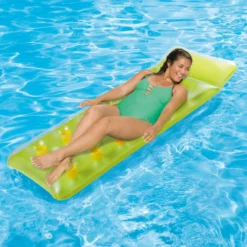 Luftmatratze - Grün - 168 X 66 Cm -Outlet INTEX Store 224773 4895215115238 polygroup trading limited schwimmliege pocket lounge gruen 02