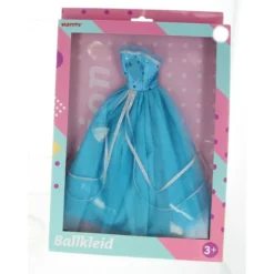 Besttoy - Modepuppenkleidung - Blaues Prinzessinnenkleid