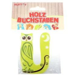 Besttoy - Holzbuchstabe - U - Grün