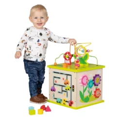 Besttoy - Activity-Würfel - Aus Holz - Ca. 35 X 35 X 54 Cm 5 Besttoy - Activity-Würfel - Aus Holz - Ca. 35 X 35 X 54 Cm -Outlet INTEX Store 225974 4016096405366 besttoy activity wuerfel 17