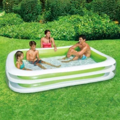 Pool - Family Deluxe - Weiß-grün