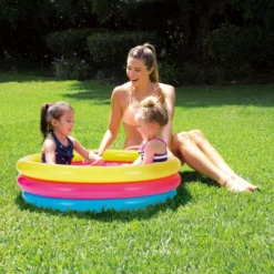 3-Ring-Pool - Bunt - Ø Ca. 114 Cm