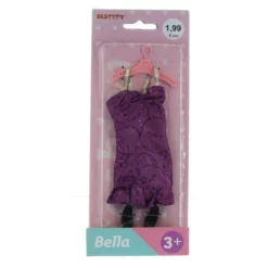 Besttoy - Modepuppenkleid - Cocktailkleid - Bordeaux