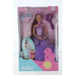 Besttoy - Meerjungfrau-Prinzessin 2-in-1 - Violett