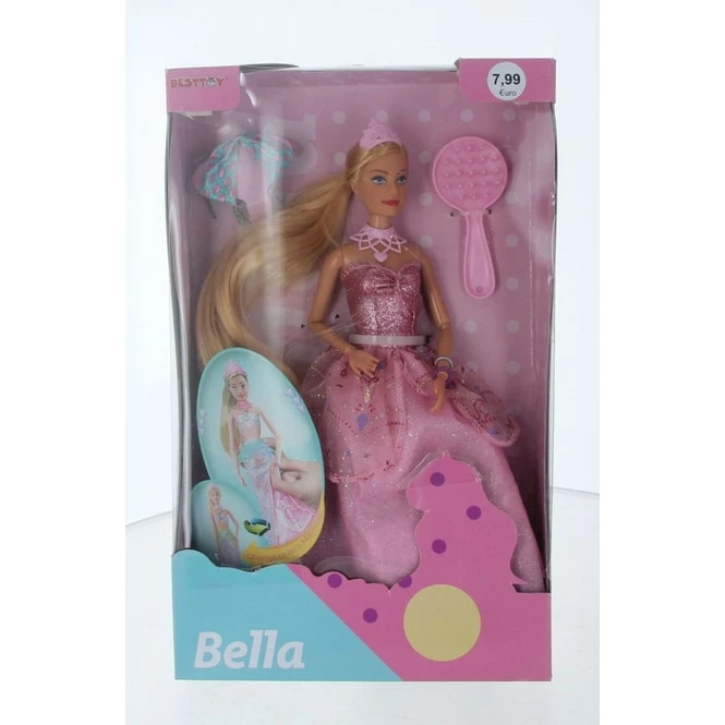 Besttoy - Meerjungfrau-Prinzessin 2-in-1 - Rosa 1 Besttoy - Meerjungfrau-Prinzessin 2-in-1 - Rosa