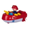 Besttoy - Wasserfahrzeug Zum Aufziehen - Feuerwehrboot