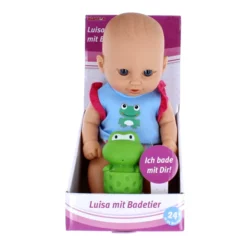 Besttoy - Badepuppe - Luisa Mit Badetier - 1 Stück 7 Besttoy - Badepuppe - Luisa Mit Badetier - 1 Stück -Outlet INTEX Store 237479 4016096431303 Besttoy Luisa mit Badetier 01