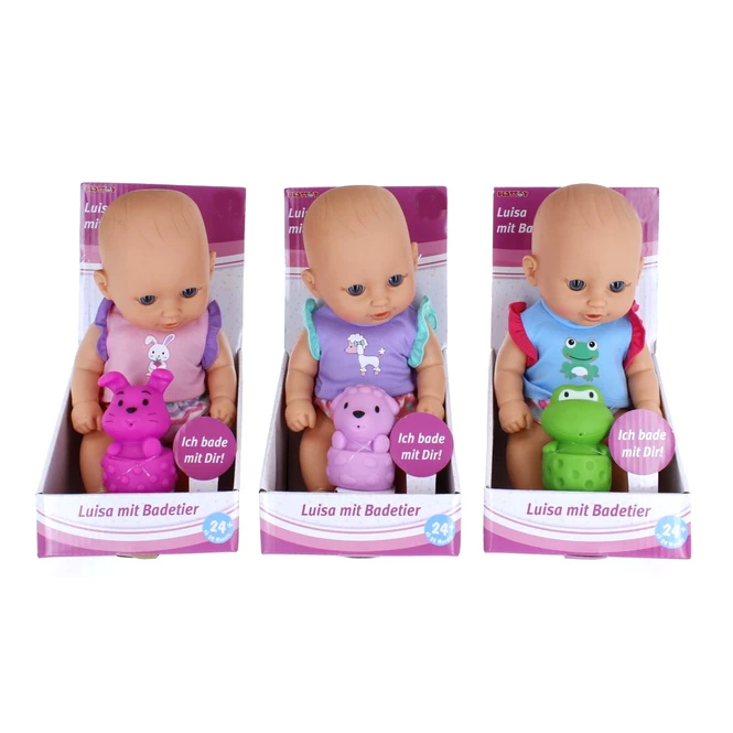 Besttoy - Badepuppe - Luisa Mit Badetier - 1 Stück 2 Besttoy - Badepuppe - Luisa Mit Badetier - 1 Stück – Bild 2