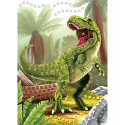 Besttoy - Glitzermosaik Bastelset - T-Rex