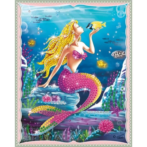 Besttoy - Strasssteinebild Meerjungfrau Blond 4 Besttoy - Strasssteinebild Meerjungfrau Blond -Outlet INTEX Store 238375 40160964349915 besttoy strasssteinbild meerjungfrau blond