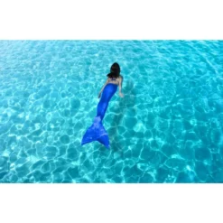 Aquatail - Meerjungfrau Schwimmflosse - Blau - Gr. M -Outlet INTEX Store 240254 4038867005025 schwimmflosse aquatail xtrem 05