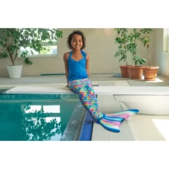 Fin Fun - Meerjungfrau Schwimmflosse Rainbow - Gr. S/M -Outlet INTEX Store 240484 810048464555 xtremtoys finfunrainbow 051