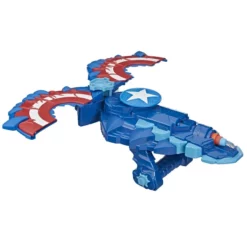 Hasbro Marvel - Mech Strike Monster Hunters Captain America - Monsterschild-Blaster