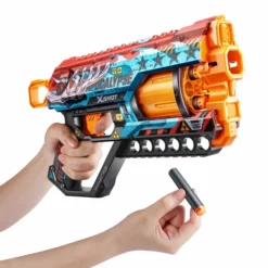 Zuru X-Shot - Skins Griefer - 1 Stück -Outlet INTEX Store 244696 4894680024342 zuru x shot skins rot blau 06