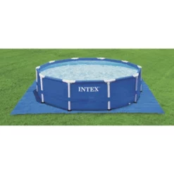 Bodenschutzplane Für Intex Easy Pool - Ca. 472 X 472 Cm