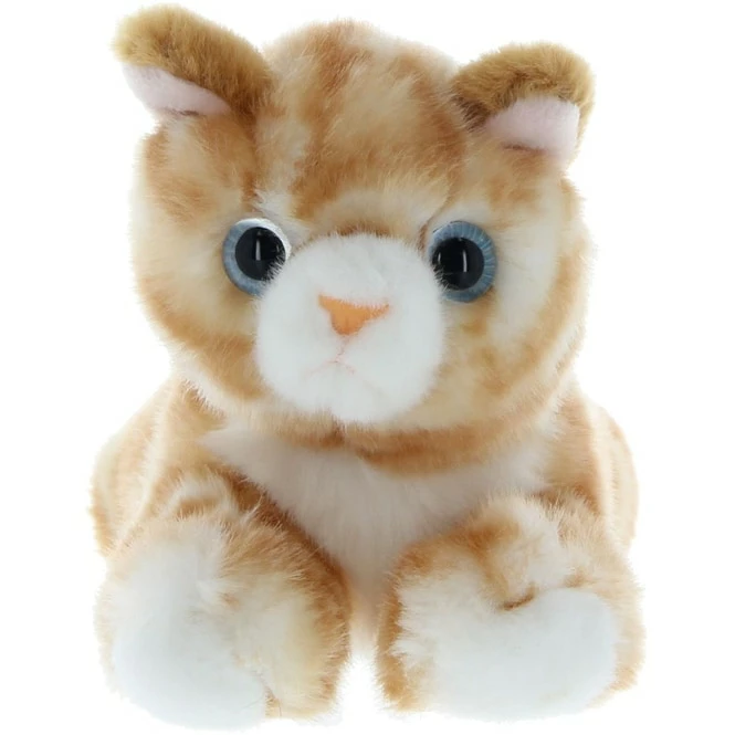 Besttoy - Plüsch-Katze - Beige - Liegend 1 Besttoy - Plüsch-Katze - Beige - Liegend