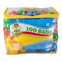 100 Spielbälle In Tasche
