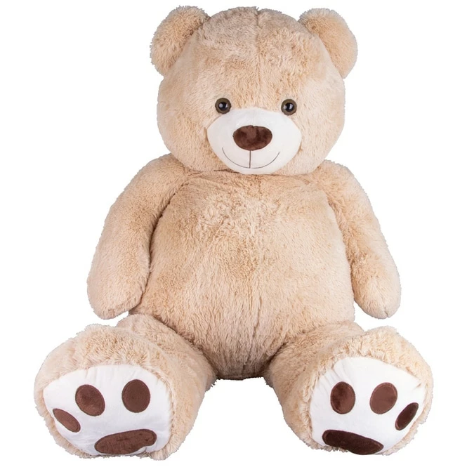 Besttoy - XXL Plüsch-Bär Mit Tatzen - Beige - Ca. 135 Cm 2 Besttoy - XXL Plüsch-Bär Mit Tatzen - Beige - Ca. 135 Cm – Bild 2