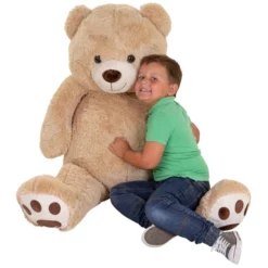 Besttoy - XXL Plüsch-Bär Mit Tatzen - Beige - Ca. 135 Cm