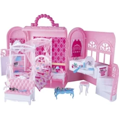 Besttoy - Schlafzimmer Und Bad Für Modepuppen - Tragbar -Outlet INTEX Store 4016096364403 2115051
