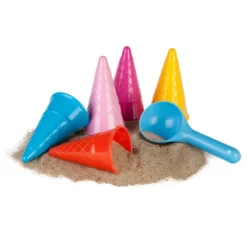 Sandformen Eiswaffel