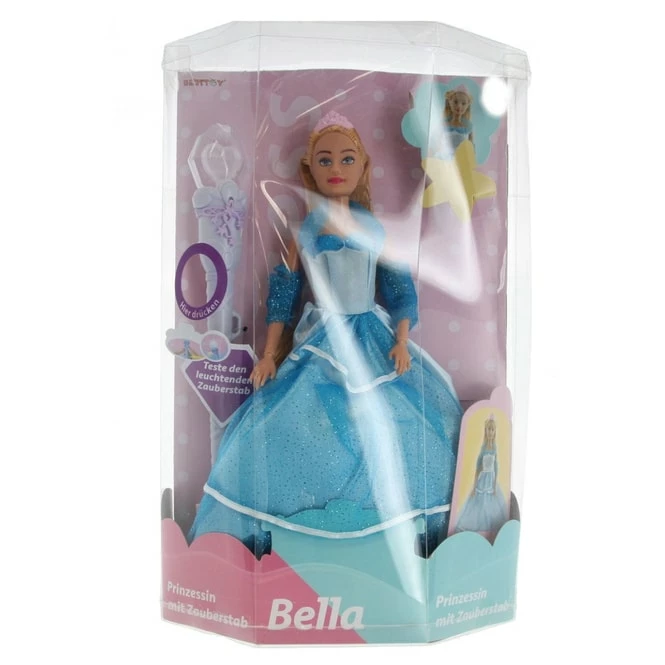 Besttoy - Modepuppe - Prinzessin Bella Mit Zauberstab - Blau 1 Besttoy - Modepuppe - Prinzessin Bella Mit Zauberstab - Blau