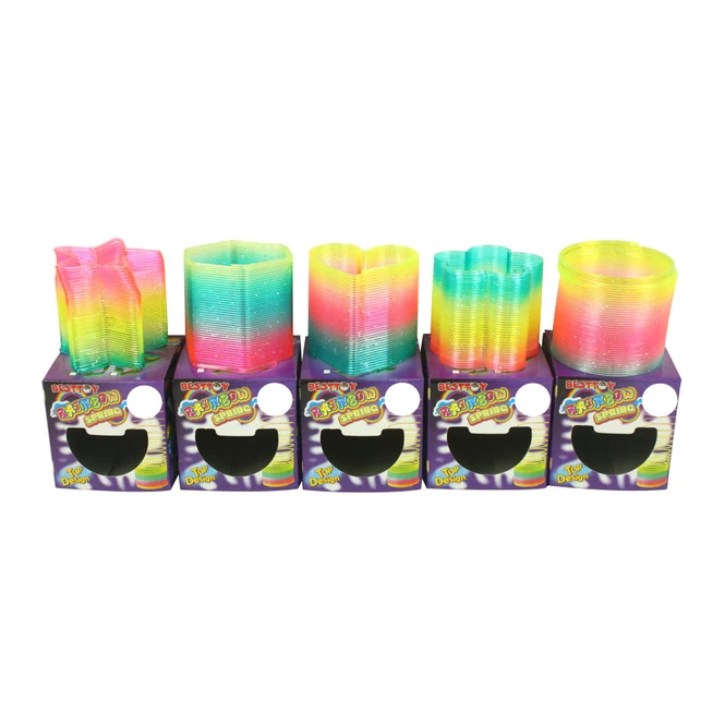 Besttoy - Regenbogen-Spirale Mit Glitzer - 1 Stück - Verschiedene Ausführungen 2 Besttoy - Regenbogen-Spirale Mit Glitzer - 1 Stück - Verschiedene Ausführungen – Bild 2