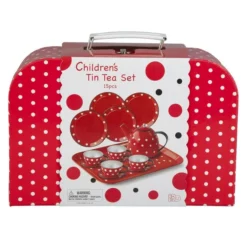 Kinder Teeservice Rot-weiß 15-teilig Besttoy -Outlet INTEX Store kaffee 03
